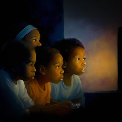 Black Childhood: "The Thing" | African American Family Wall Art