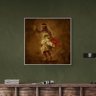 "Her Moment" | African Child Cultural Wall Art