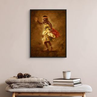 "Her Moment" | African Child Cultural Wall Art