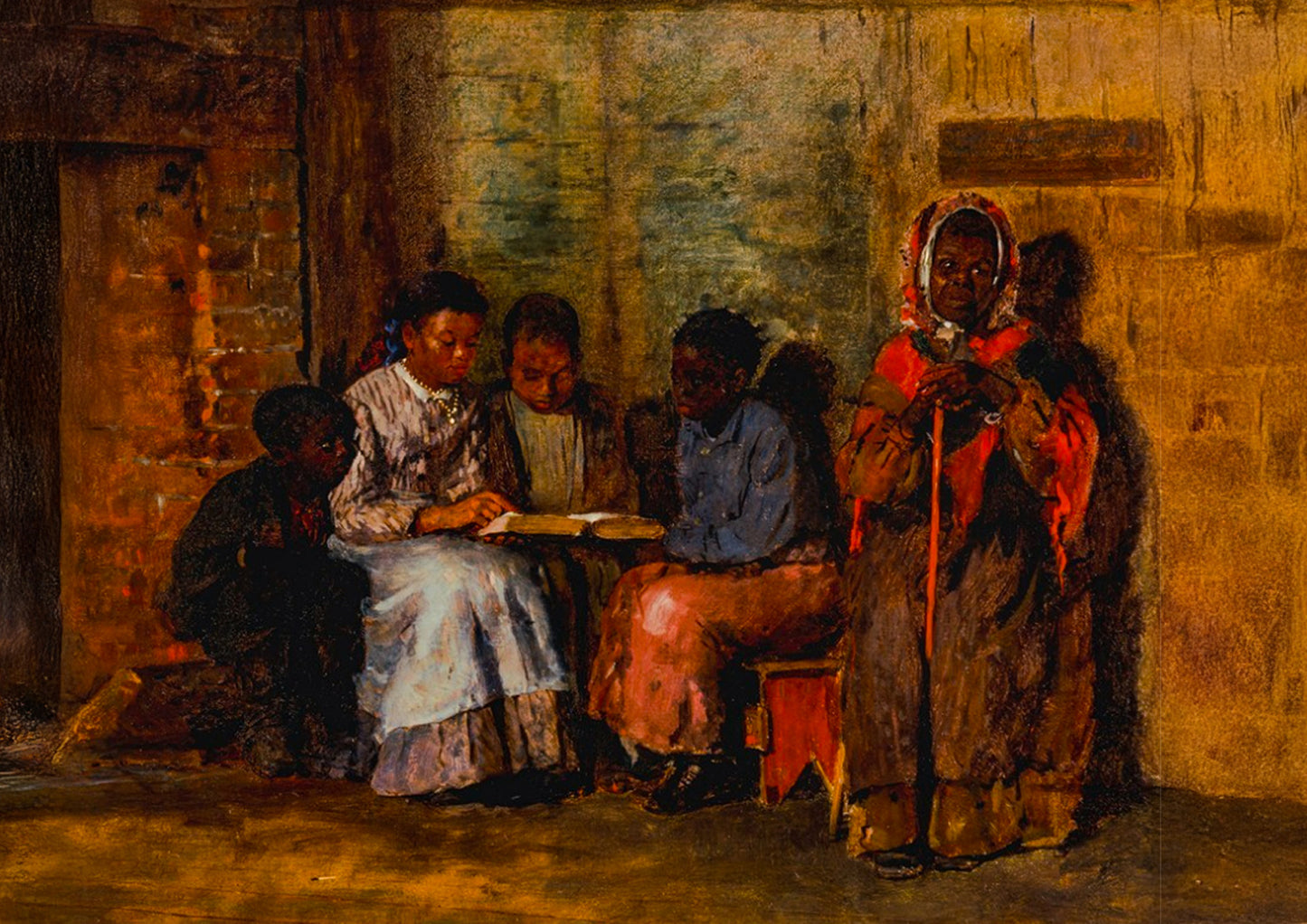 "Vintage Bible study." ISO ASPECT RATIO