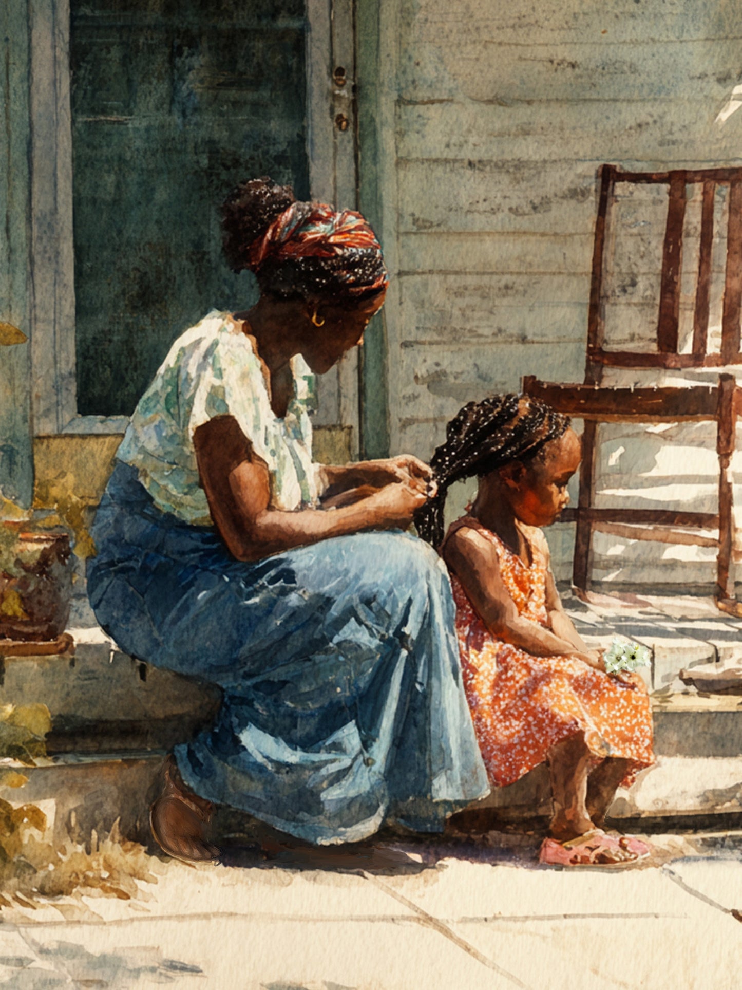 "Summer."3x4 ASPECT RATIO