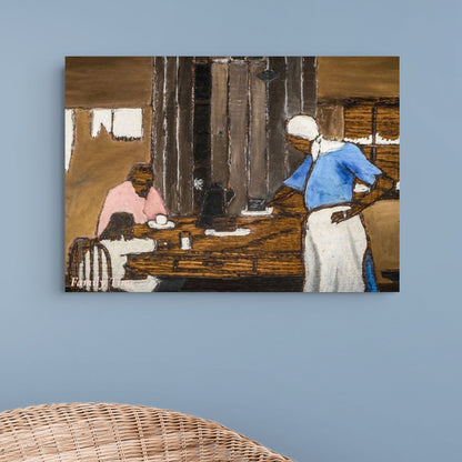 "Family Time." — Black Childhood Vintage Art Collection