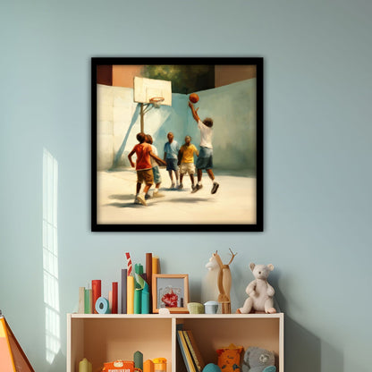 Black Childhood: "Make'um Take'um" | African American Boys Wall Art