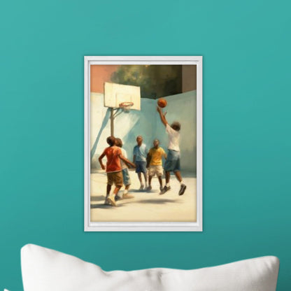 Black Childhood: "Make'um Take'um" | African American Boys Wall Art