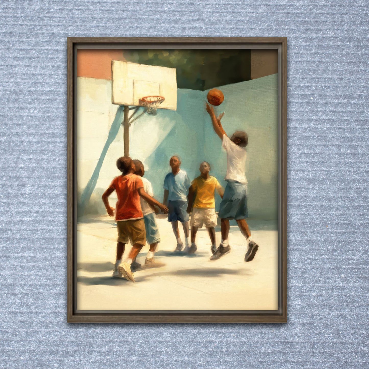 Black Childhood: "Make'um Take'um" | African American Boys Wall Art