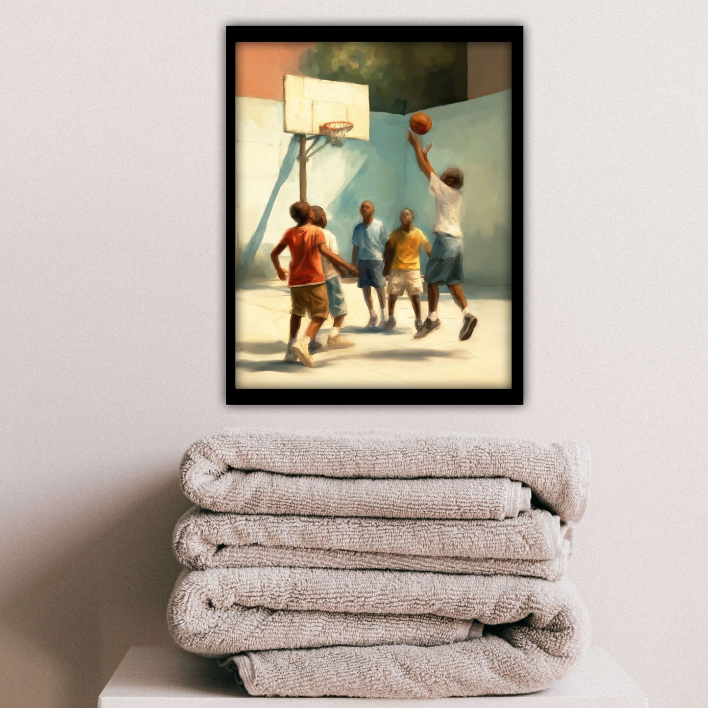 Black Childhood: "Make'um Take'um" | African American Boys Wall Art