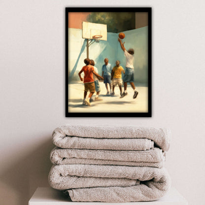 Black Childhood: "Make'um Take'um" | African American Boys Wall Art