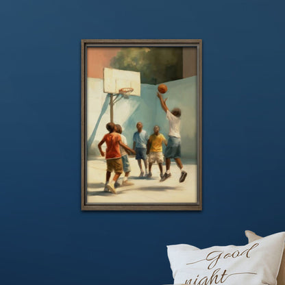 Black Childhood: "Make'um Take'um" | African American Boys Wall Art