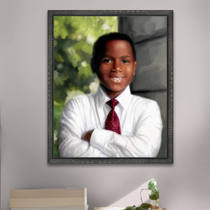 Miles-in red tie