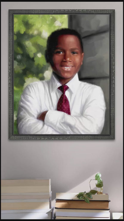 Miles-in red tie
