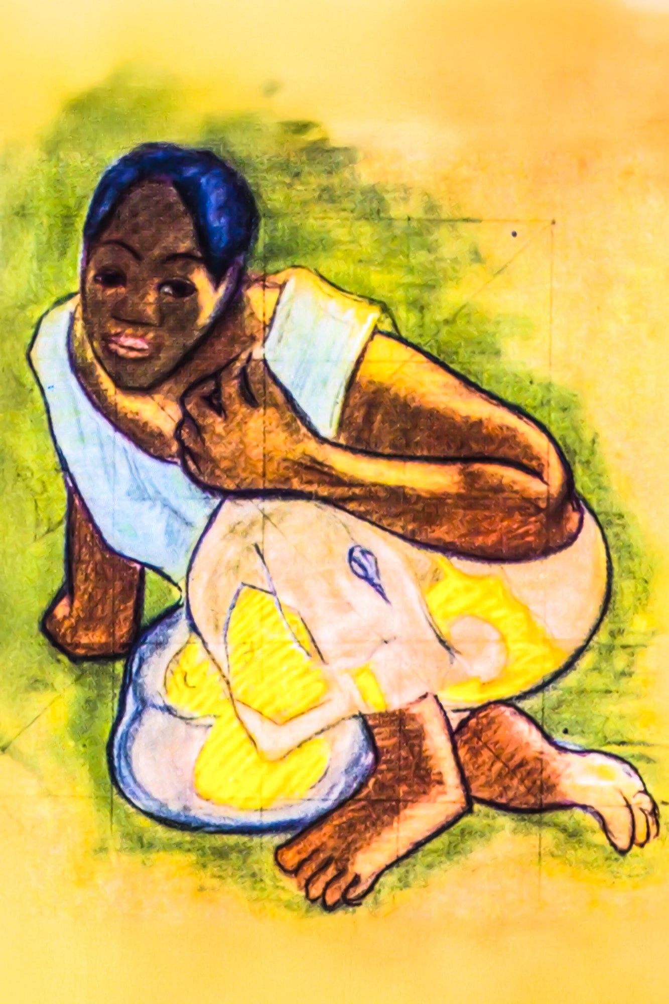 "Vintage the woman." 2X3 ASPECT RATIO