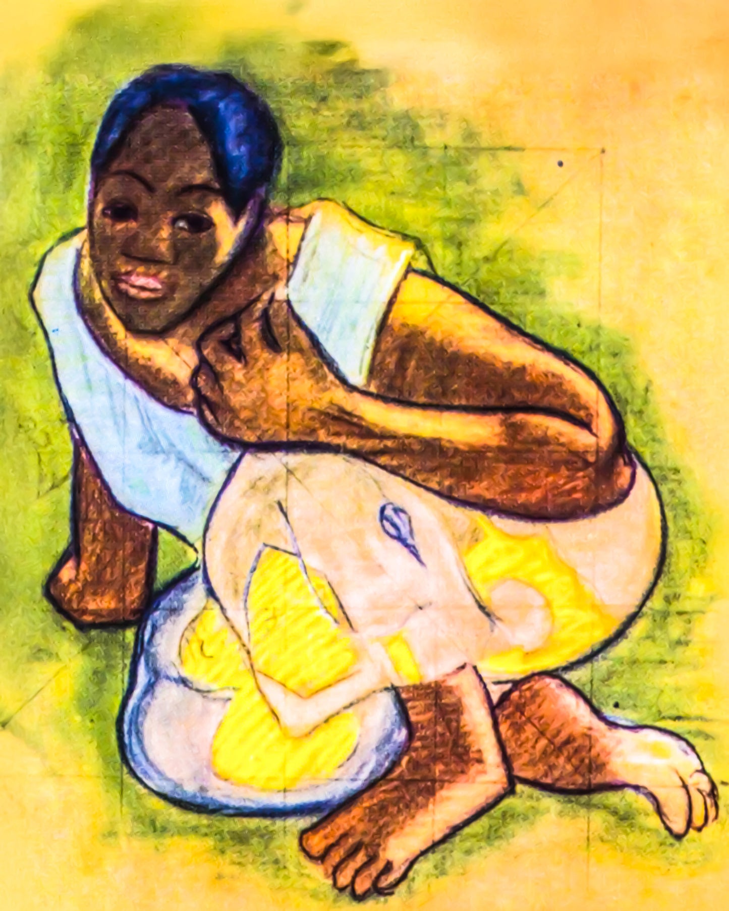 "Vintage the woman." 4X5 ASPECT RATIO