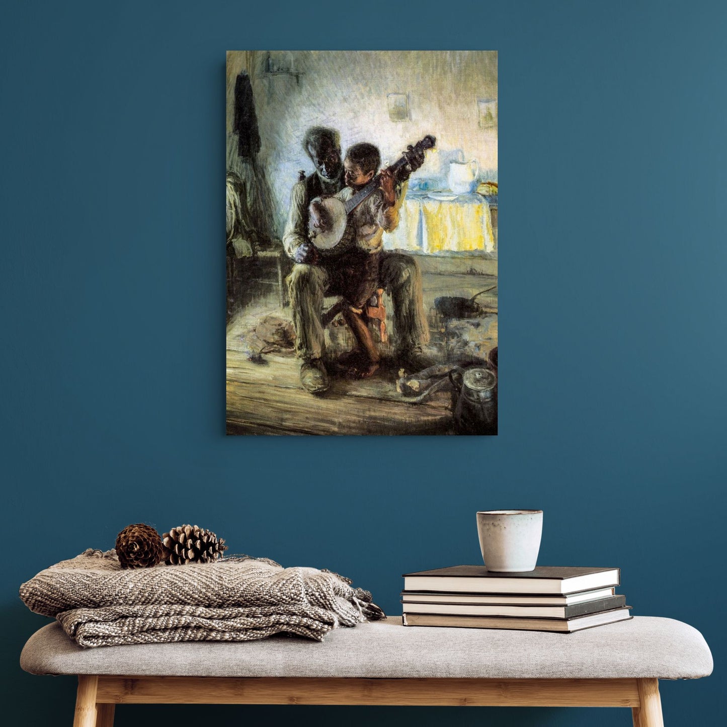 "The Gift." — Black Childhood Vintage Art Collection