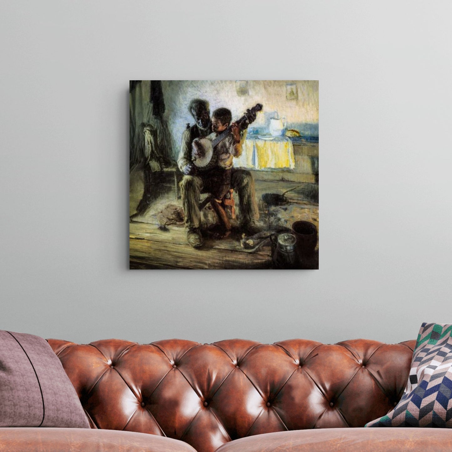 "The Gift." — Black Childhood Vintage Art Collection