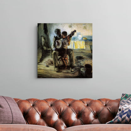 "The Gift." — Black Childhood Vintage Art Collection