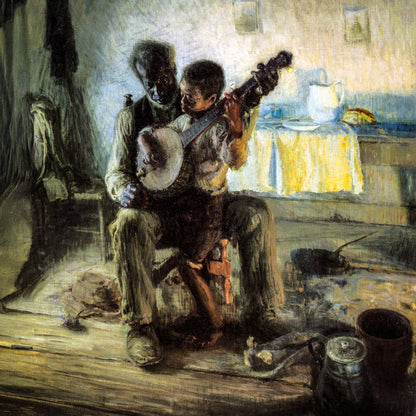 "The Gift." — Black Childhood Vintage Art Collection