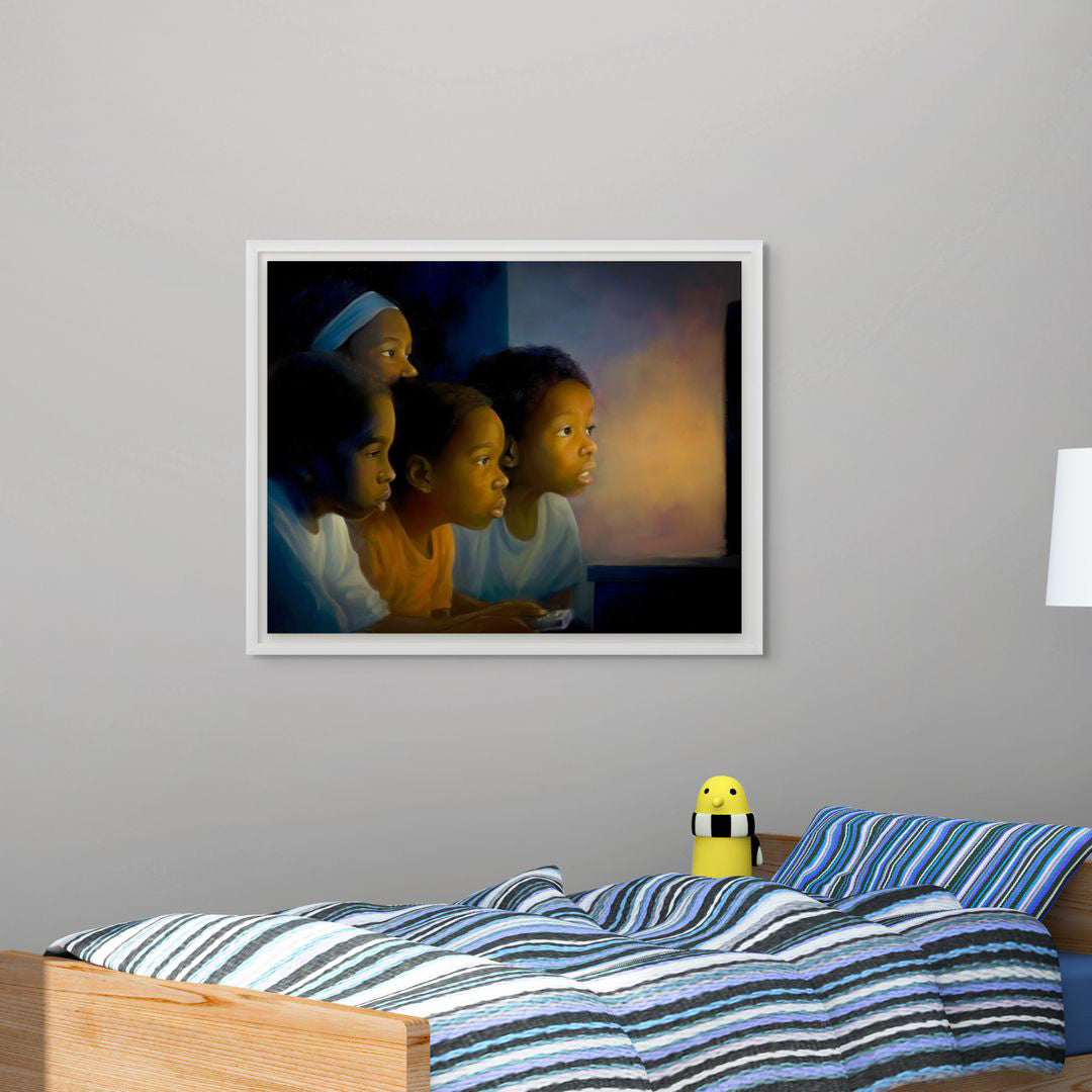 Black Childhood: "The Thing" | African American Family Wall Art
