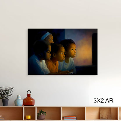 Black Childhood: "The Thing" | African American Family Wall Art