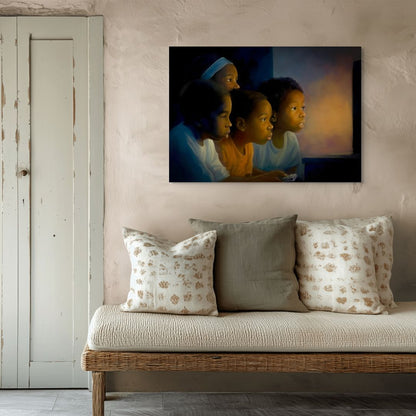 Black Childhood: "The Thing" | African American Family Wall Art